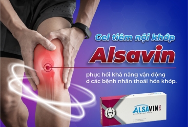 Alsavin One: Giải pháp giảm đau tức thì do thoái hoá khớp